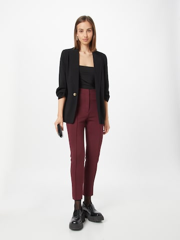 Skinny Pantalon TAIFUN en rouge