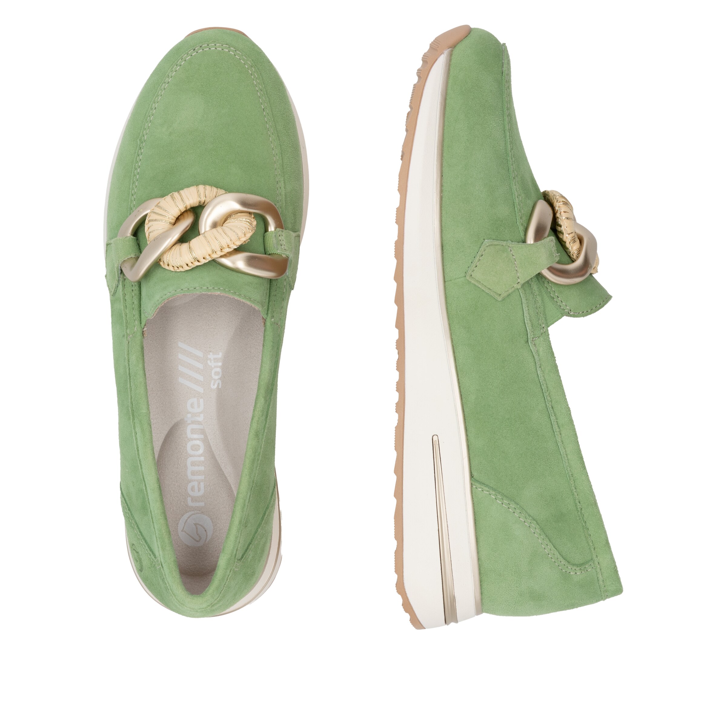 Chaussure basse REMONTE en vert