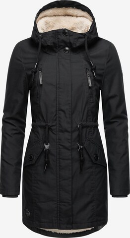 Ragwear Parka 'Elsie' in Schwarz