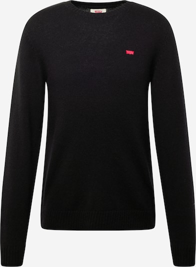 LEVI'S ® Pullover 'Original HM Sweater' i knaldrød / sort, Produktvisning