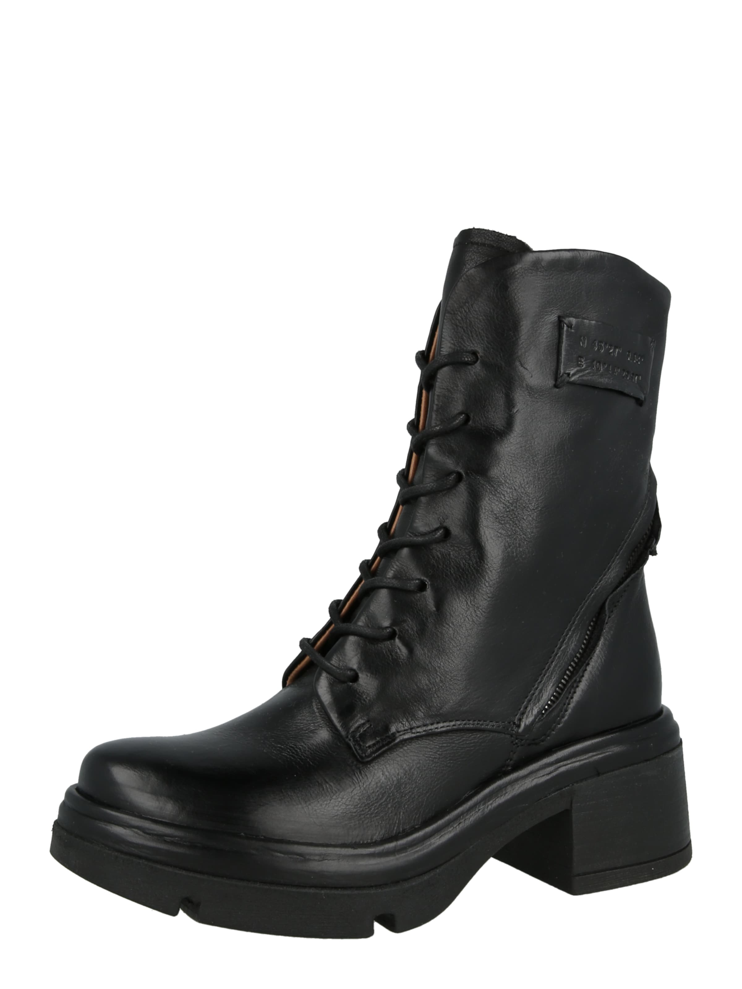 Bottines à lacets 'EASY' A.S.98 en noir : devant