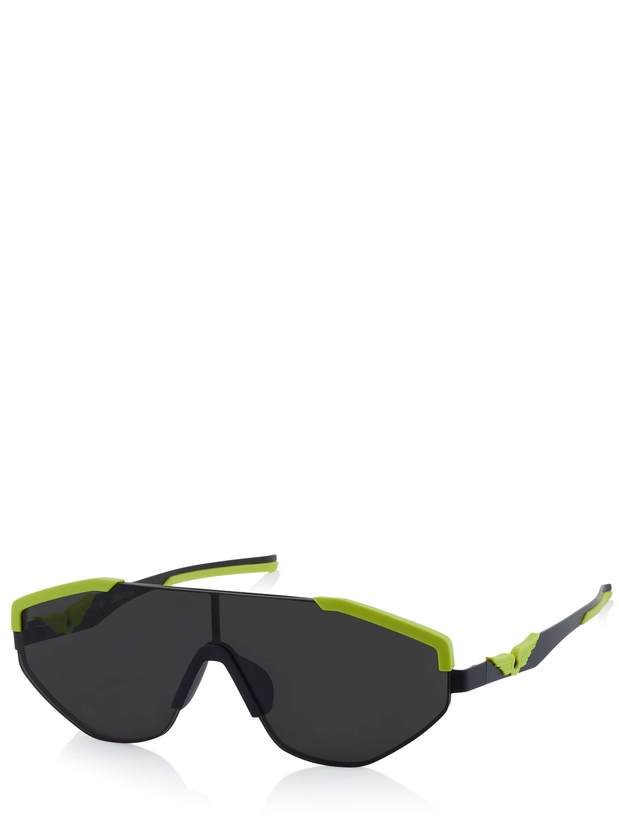 Lunettes de soleil Zadig & Voltaire en noir : devant