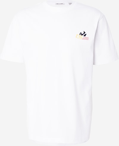 Only & Sons Majica 'ONSFRED' veličine XS u plava / ciglasto crvena / crna / bijela, Pregled proizvoda