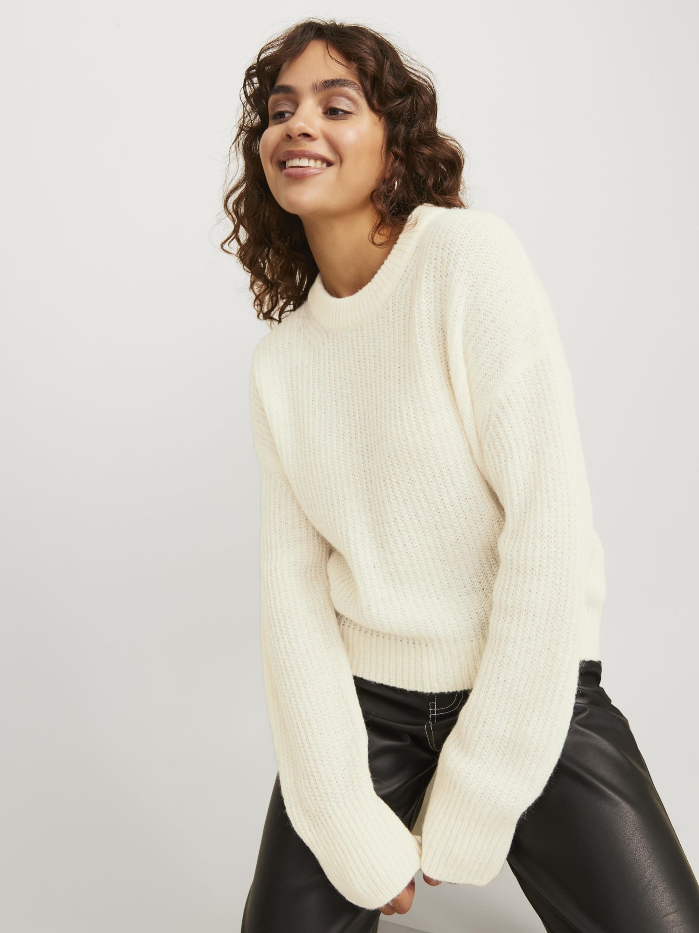 JJXX Sweater 'JXEmber' in Wool White | ABOUT YOU