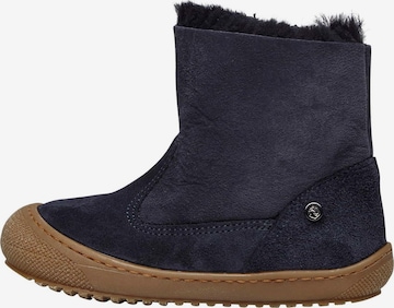 NATURINO Laarzen 'COZY HUG' in Blauw: voorkant