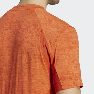 T-Shirt fonctionnel 'Freelift' ADIDAS PERFORMANCE en rouge