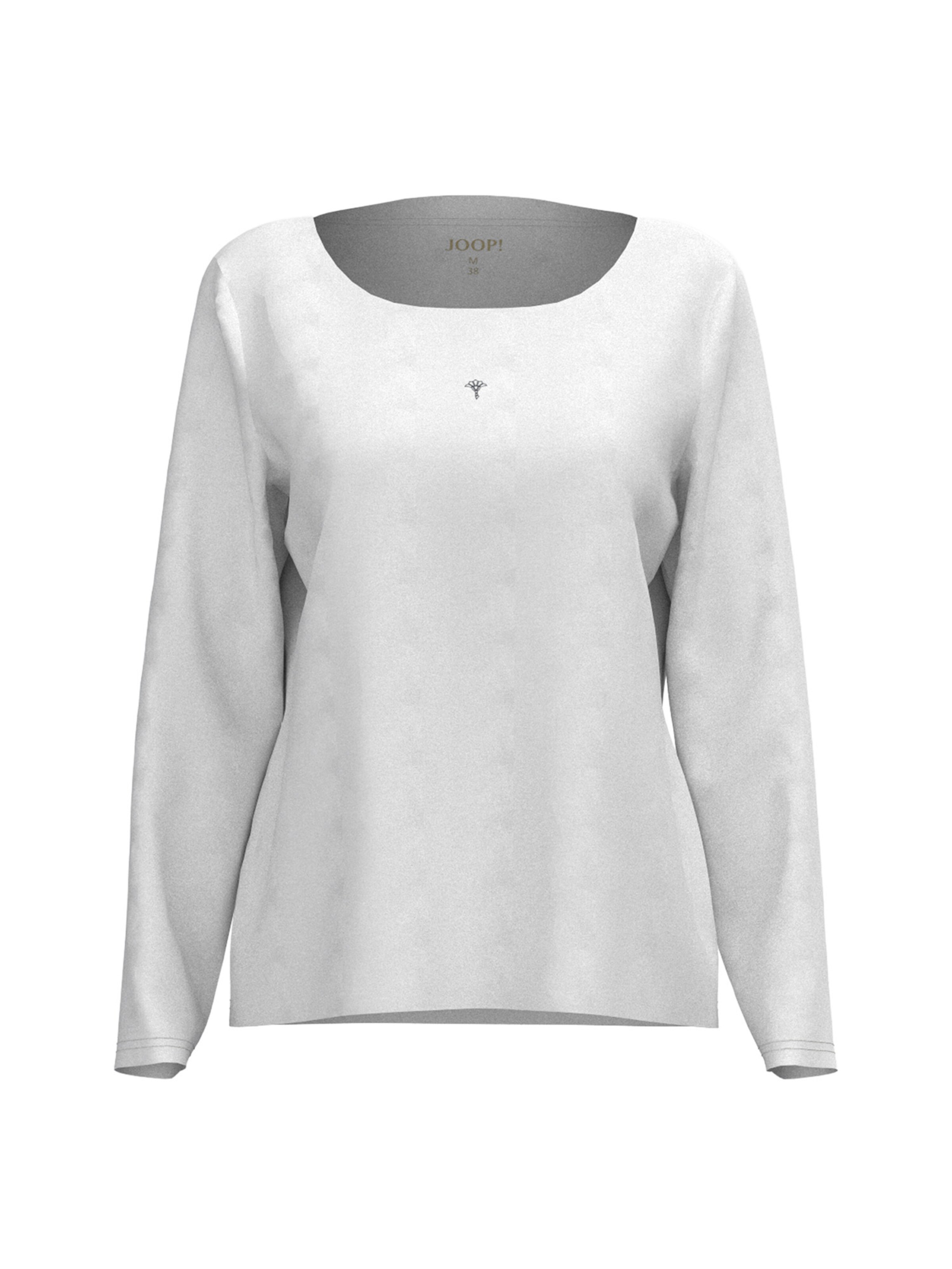 JOOP! Tričko 'Cosy' – bílá: přední strana
