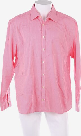 ROY ROBSON Button Up Shirt in XXXL in Red: front