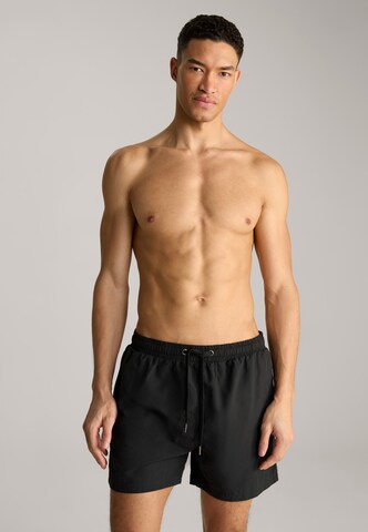 JOOP! Jeans Badeshorts 'South Beach' in Schwarz