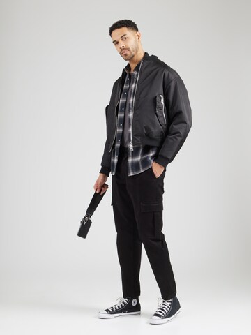 JACK & JONES Regular Hose in Schwarz