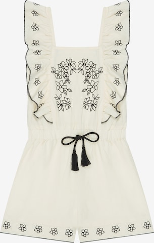 RAFFYA Jumpsuit 'Philo' in Weiß: Vorderseite