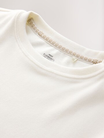 Next - Camiseta en blanco