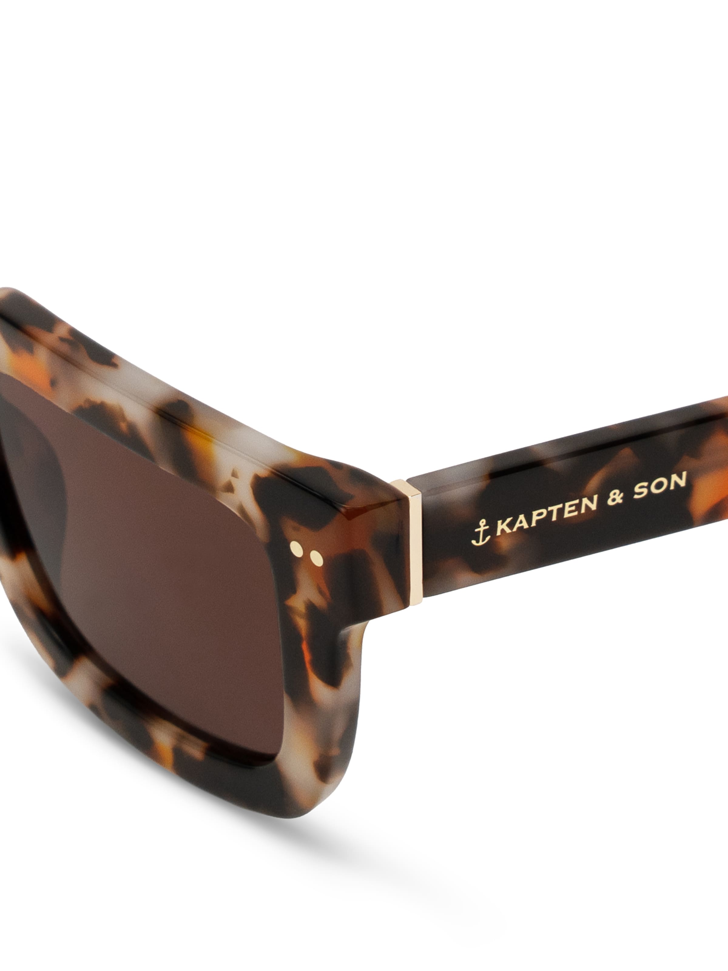 Kapten & Son Солнцезащитные очки 'Phoenix Desert Speckled Brown' в Коричневый