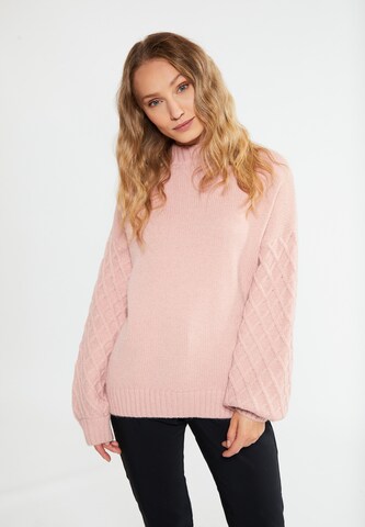 RISA Sweater 'Teylon' in Pink: front