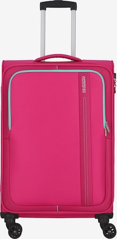 American Tourister Cart 'Sea Seeker' in Pink: front