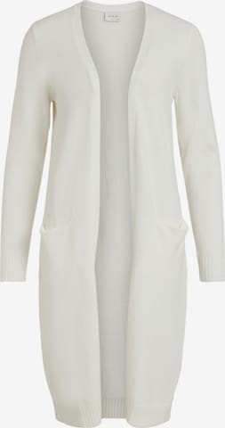 VILA Gebreid vest 'VIRIL' in Wit: voorkant