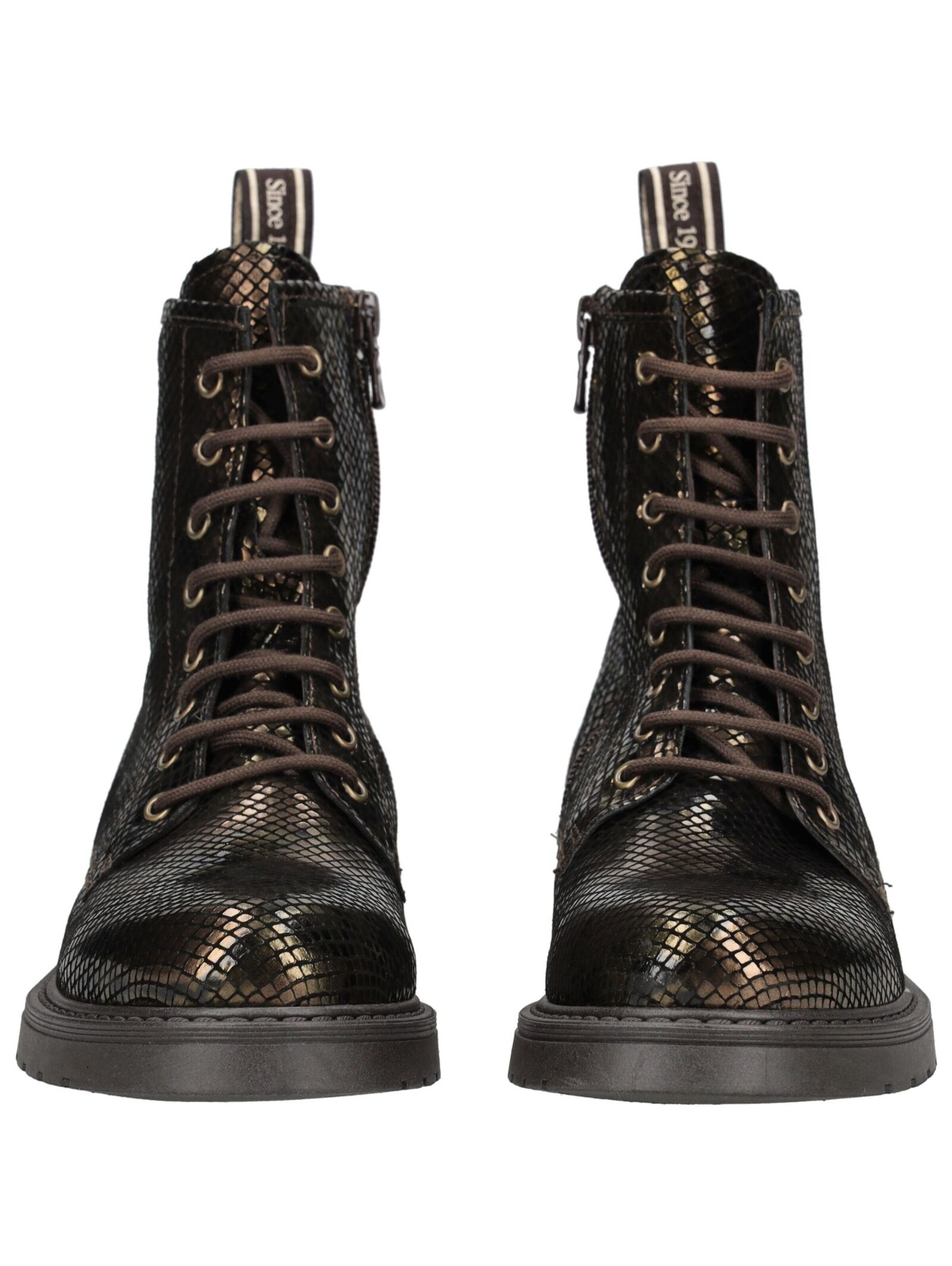 Nero Giardini Lace-up bootie in Brown