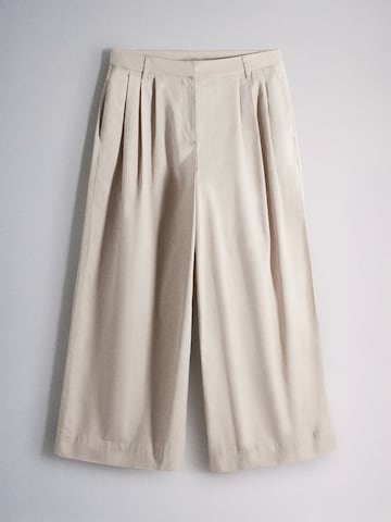 Wide leg Pantaloni con pieghe di The Set in grigio