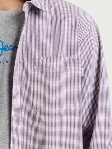 Pepe Jeans - Ajuste regular Camisa 'Rho' en gris