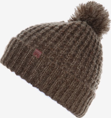 Bickley + Mitchell Beanie in Brown: front