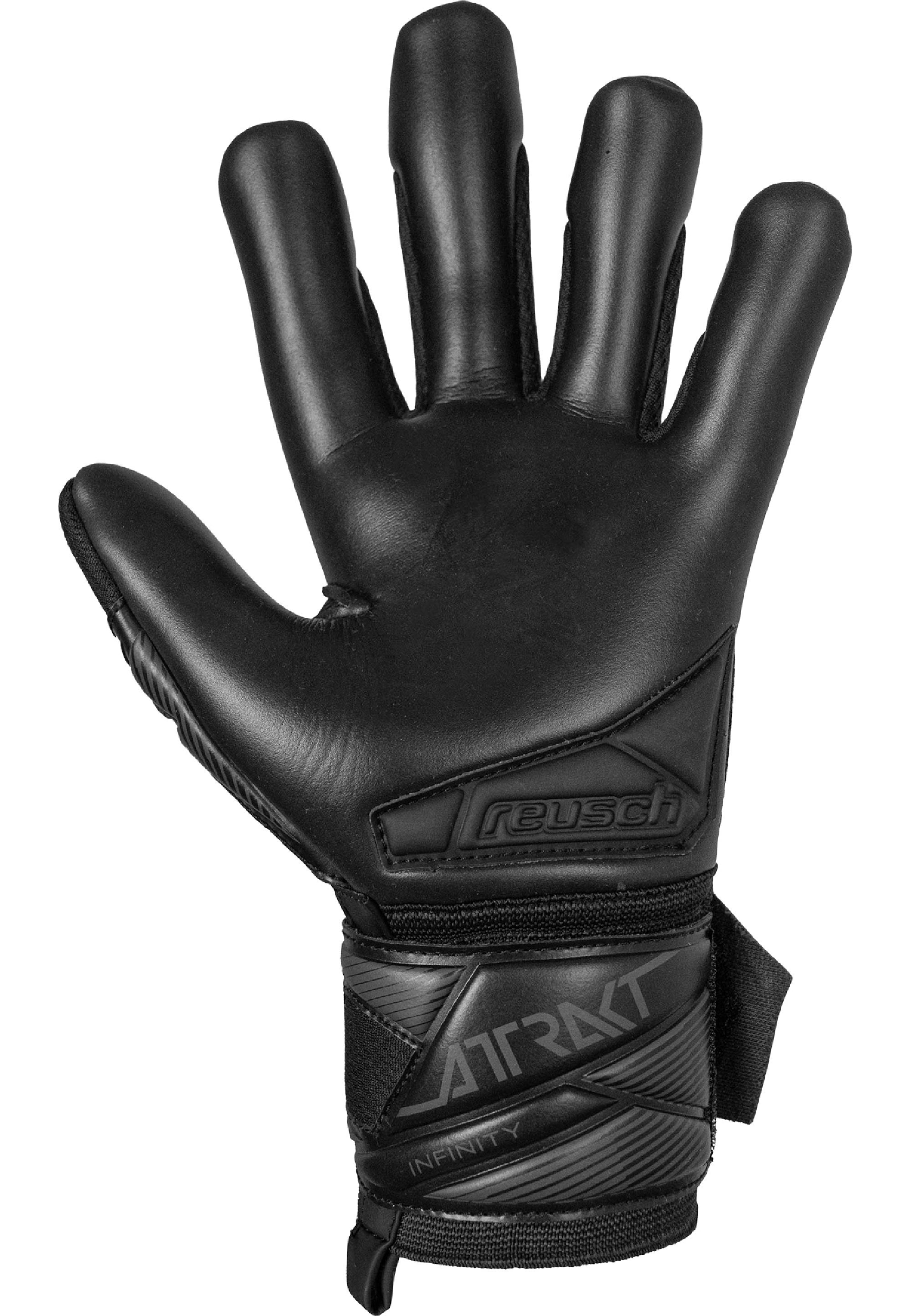 REUSCH Sports gloves 'Attrakt Infinity Evolution NC' in Black