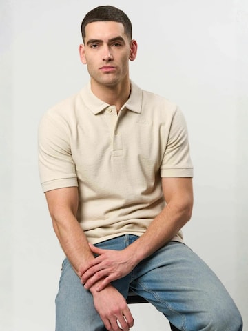 KAPPA - Regular Fit Camisa ' KMLogo ' em bege