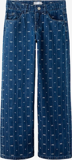 NAME IT Vaquero en azul denim / blanco, Vista del producto
