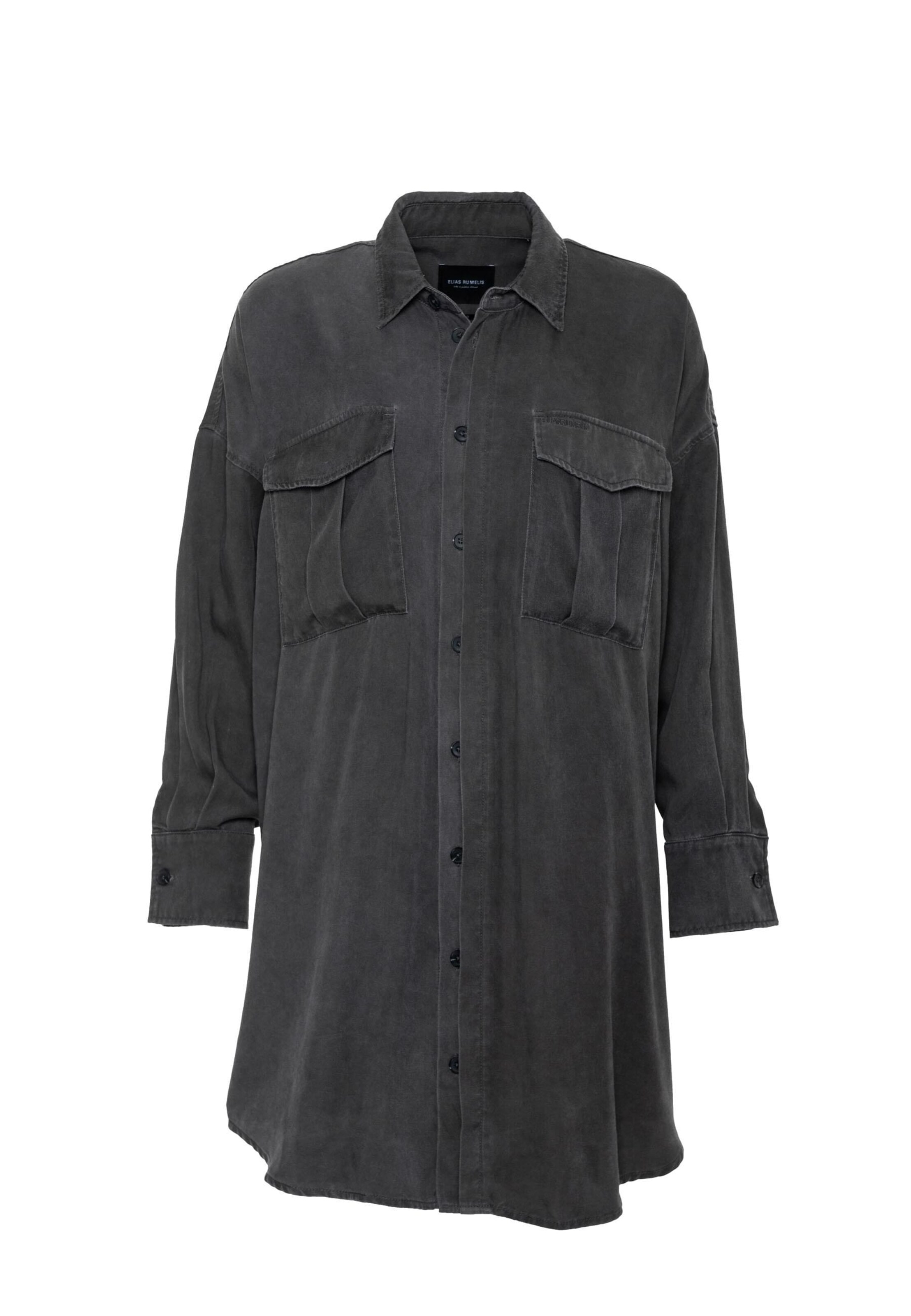 Robe-chemise 'Penelope' Elias Rumelis en noir : devant