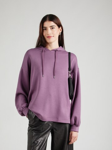 MSCH COPENHAGEN Sweatshirt 'Janelle Ima' i lila: framsida