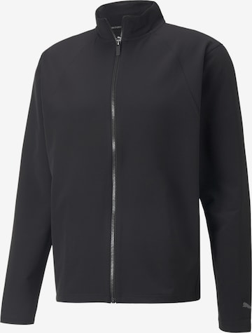 PUMASportska jakna 'Studio' - crna boja: prednji dio