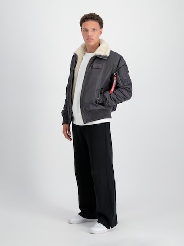ALPHA INDUSTRIES Regular Fit Vinterjakke 'B15-3 TT' i grå