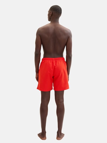 TOM TAILOR Board Shorts in Red