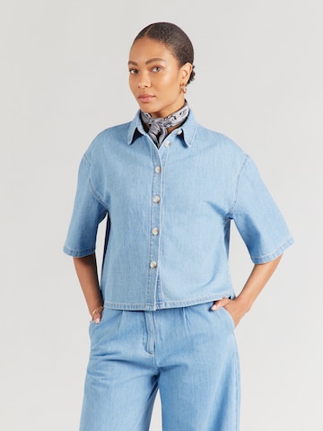 Bluză de la s.Oliver pe albastru: față