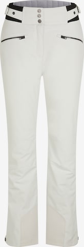 ZIENER Outdoor Pants 'TILLA' in White: front