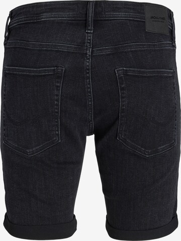 JACK & JONES Slimfit Jeans 'RICK ORIGINAL' in Zwart