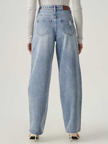 The Fated Regular Jeans i blå: bakside