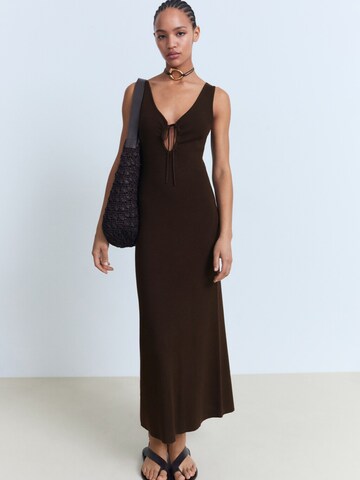 MANGO Dress 'FORAT' in Brown