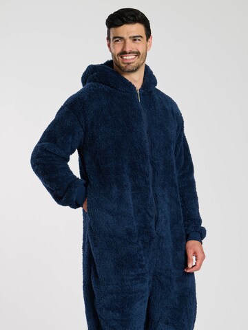 Loungeable Long Pajamas in Blue