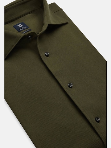 Boggi Milano Regular fit Button Up Shirt in Green