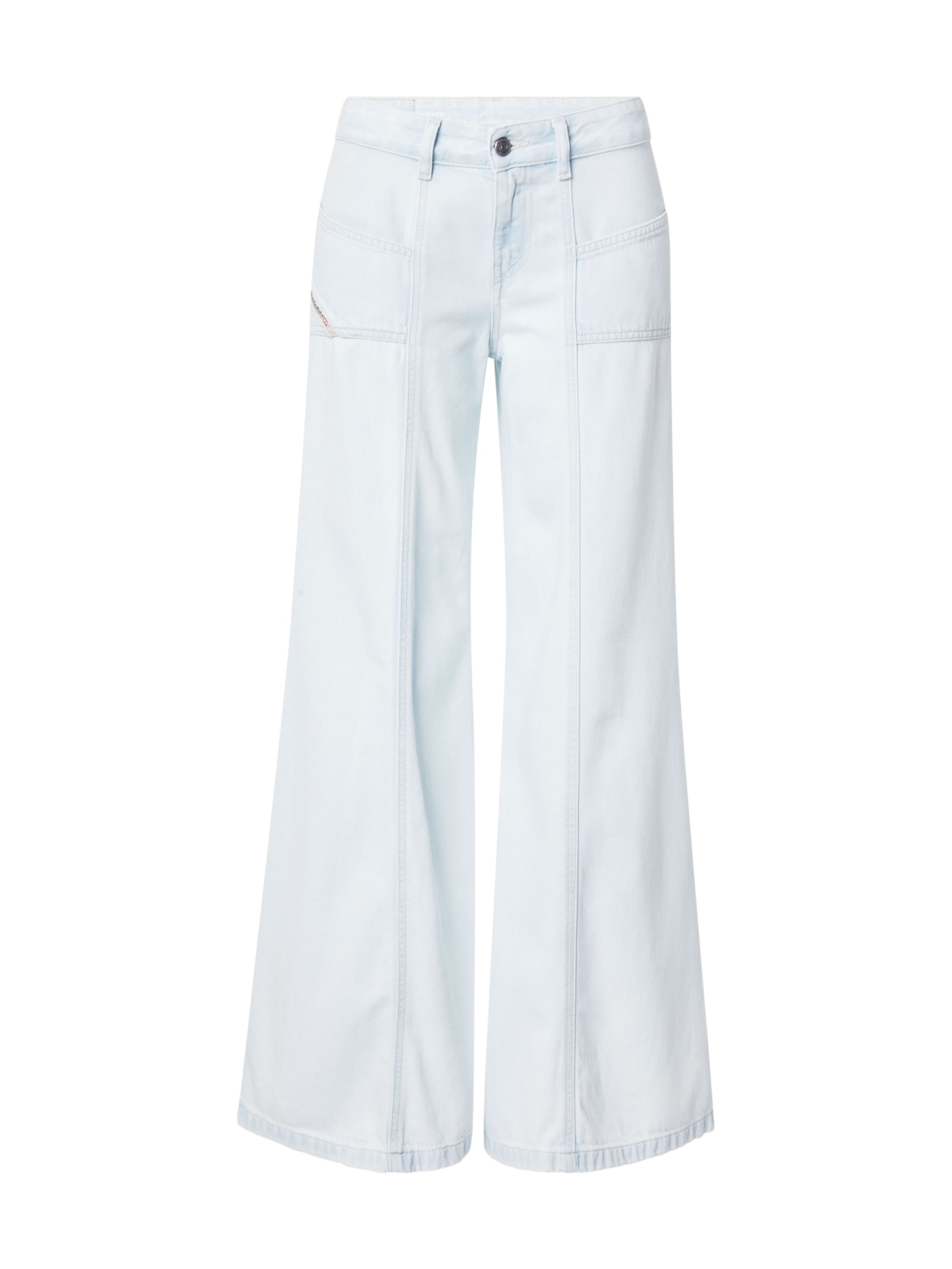 DIESEL Wide leg Jeans &#x27;D-AKII&#x27; in Blauw: voorkant