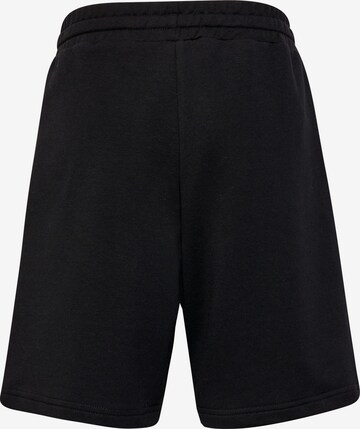 Regular Pantalon de sport Hummel en noir