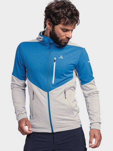 Veste en polaire fonctionnelle 'Hydalen' Schöffel en gris : devant