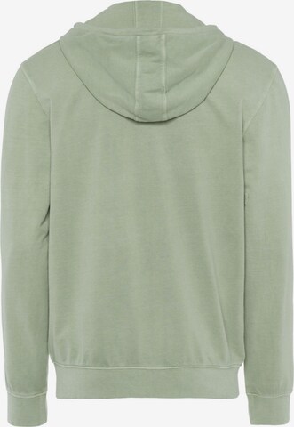 BRAX Zip-Up Hoodie in Green