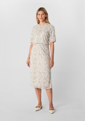 Jupe COMMA en beige : devant