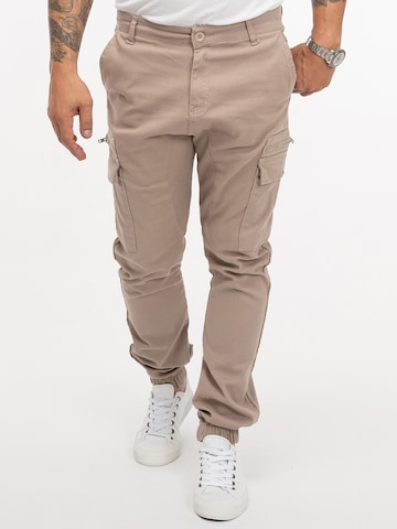 Rock Creek Tapered Cargohose in Beige: predná strana