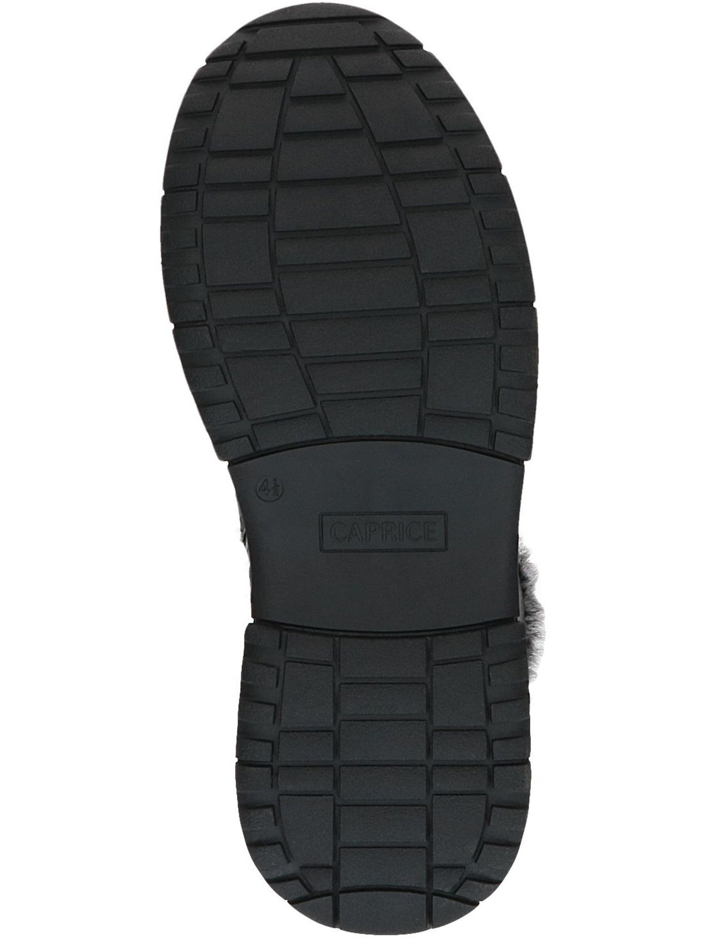 CAPRICE Lace-up bootie in Black