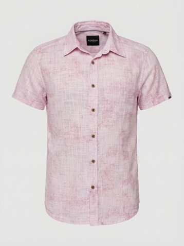 Coupe slim Chemise KOROSHI en rose