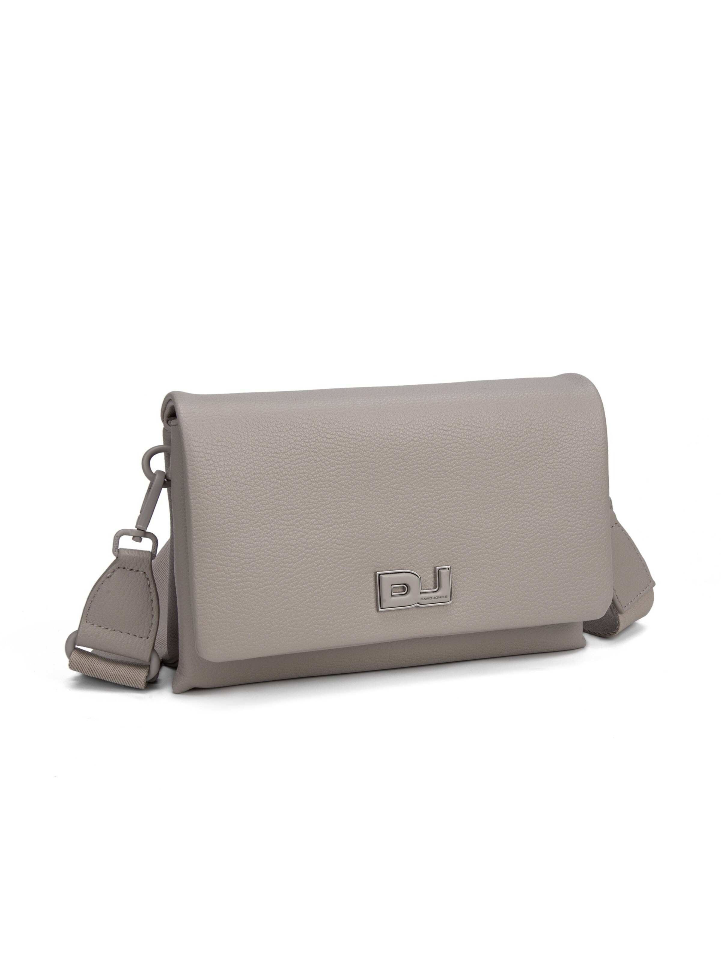 Borsa a tracolla di David Jones in grigio: frontale