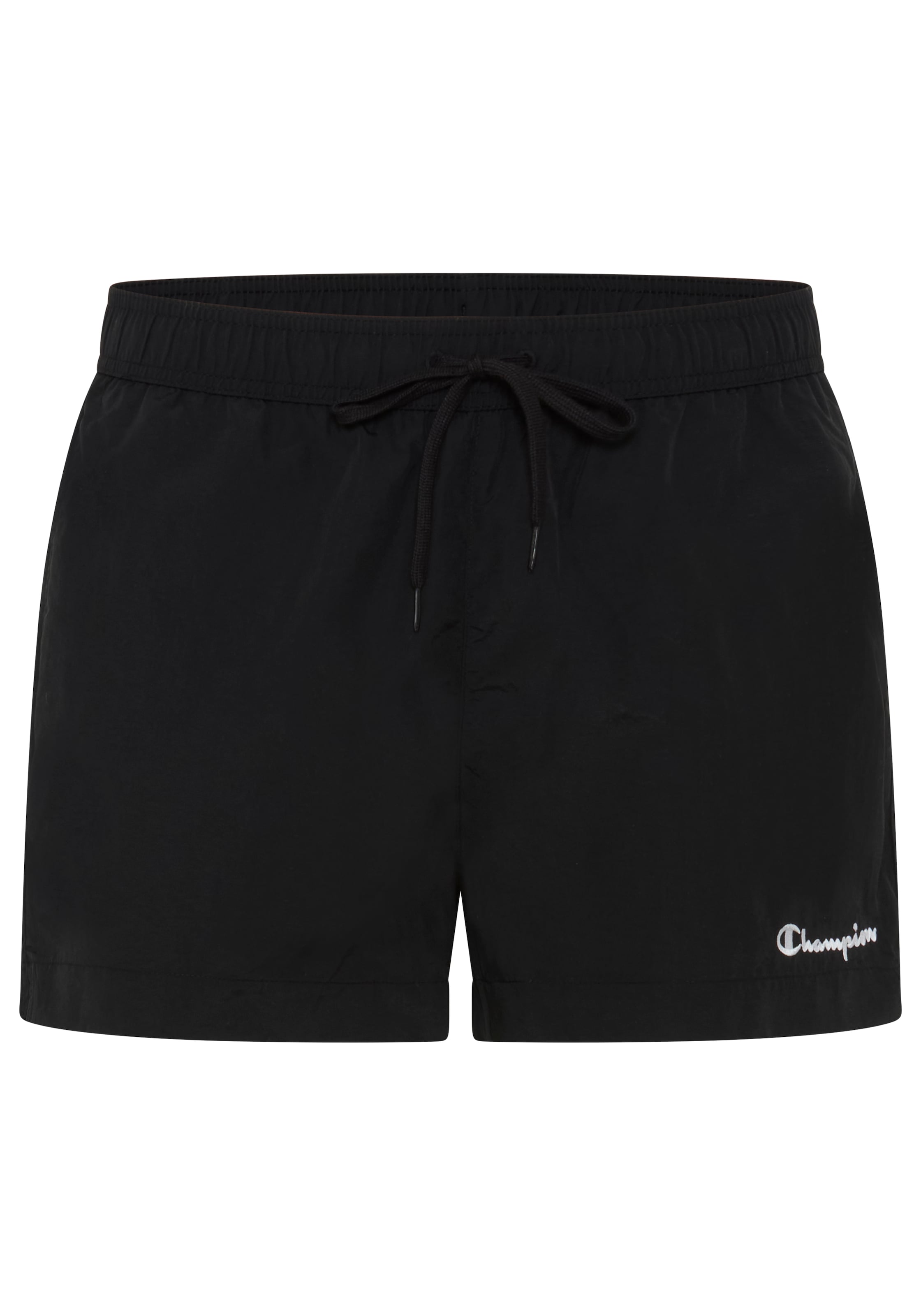 Champion Badeshorts in Schwarz: Vorderseite