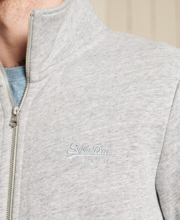 Superdry Sweat jacket in Grey